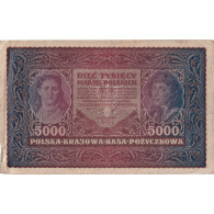 Billet, Pologne, 5000 Marek, 1920, 1920-02-07, KM:31, TB - Pologne