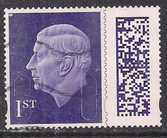 GB 2023 KC 3rd 1st Purple Barcode Machin MAIL Used SG V5001 ( H1276 ) - Gebraucht