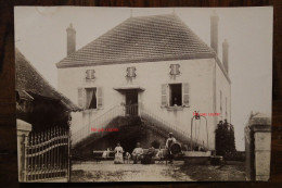 Photo 1910's Famille Vignerons Viticulteur Ferme Fermier Tirage Print Vintage - Places