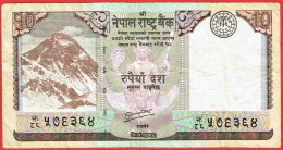 Népal - Billet De 10 Rupees - Himalaya - Chevreuils - 2012 - P70 - Népal