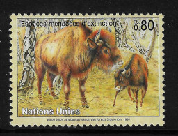 United Nations 1995 MiNr. 266 Geneva - III MAMMAIS The Wood Bison (Bison Bison Athabascae) 1v MNH** 1.00 € - Kühe