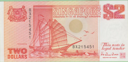 Singapour - Billet De 2 Dollars - Non Daté (1990) - P27 - Neuf - Singapore