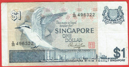 Singapour - Billet De 1 Dollar - Non Daté (1976) - P9 - Singapur