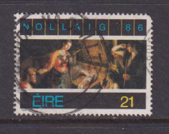 IRELAND  -  1986  Christmas  21p  Used As Scan - Used Stamps