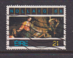 IRELAND  -  1986  Christmas  21p  Used As Scan - Used Stamps