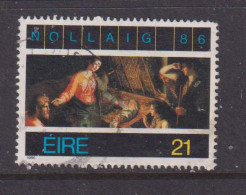 IRELAND  -  1986  Christmas  21p  Used As Scan - Oblitérés