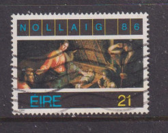 IRELAND  -  1986  Christmas  21p  Used As Scan - Used Stamps