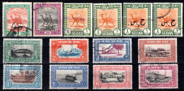 2056. SUDAN.14 OLD STAMPS LOT. - Soedan (...-1951)