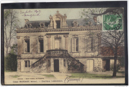 33181 . MARGAUX .  CHATEAU LAMOUROUS . CIRCULEE . 1909  - Margaux