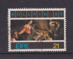 IRELAND  -  1986  Christmas  21p  Used As Scan - Usados