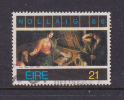 IRELAND  -  1986  Christmas  21p  Used As Scan - Used Stamps