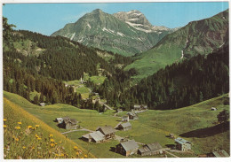 Schröcken 1269 M Mit Mohnenfluh, 2544 M - Bregenzerwald, Vorarlberg - (Österreich/Austria) - Bregenzerwaldorte