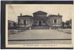 33218 . LESPARRE . LE PALAIS DE JUSTICE . M. D . 1939 - Lesparre Medoc