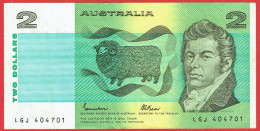 Australie - Billet De 2 Dollars - Mac Arthur & Farrer - Non Daté (1983) - P43e - 1974-94 Australia Reserve Bank (paper Notes)