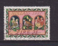 IRELAND  -  1987  Christmas  21p Used As Scan - Used Stamps