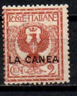 1906 - Italia - La Canea 4  Soprastampati  ------- - La Canea