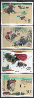 1987 China Mi. 2153-6**MNH. Klassische Chinesische Literatur: Die Gesetzlosen Aus Dem Sumpfland - Oblitérés