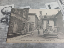 H9/129- Place De La Fontaine Et Montée De L'église - Chanas