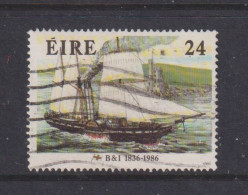 IRELAND -  1986  Paddlesteamer  24p  Used As Scan - Gebraucht