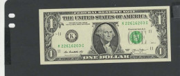 USA - Billet 1 Dollar 2013 NEUF/UNC P.537 § K - Bilglietti Della Riserva Federale (1928-...)