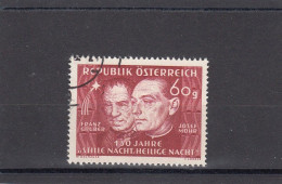 Autriche - Année 1948 - Obl. - N°YT 764 - Josef Mohr Et Franz Gruber - Gebraucht