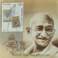 MAHATMA GANDHI - PHILATELY DAY - Mahatma Gandhi