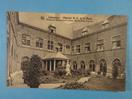 Lessines Hôpital N.-D. à La Rose Préau Et Monument à Soeur Marie-Rose Caroni - Lessen