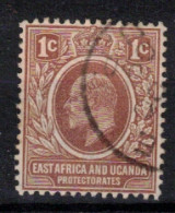 AFRIQUE ORIENTALE BRITANNIQUE + OUGANDA      1907    N°  124     Oblitéré - Brits Oost-Afrika