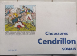 6 Buvards Chaussures Cendrillon à Somain 59 - L'Empire Napoléon - Chaussures