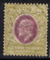 AFRIQUE ORIENTALE BRITANNIQUE + OUGANDA      1907    N°  127    Oblitéré - Africa Orientale Britannica