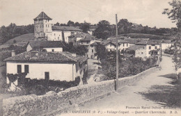 ESPELETTE - PYRENEES ATLANTIQUES - (64) - CPA  - VILLA COQUET - QUARTIER CHERRENDA. - Espelette