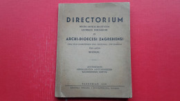 Zagreb.Directorium Divini Officii Recitandi Sacrique Peragendi In Archi-dioecesi Zagrebiensi+Additamenta... - Slawische Sprachen