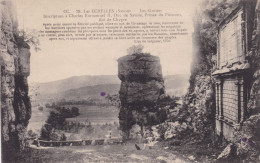 73105 01 01+16LES ECHELLES - LES GROTTES - INSCRIPTION A CHARLES EMMANUEL II DE SAVOIE, PRINCE DU PIEMONT - Les Echelles