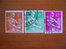 France Obl   N° 1115/1116 - 1959-1960 Marianna Alla Nef