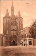 #3709 - Zwolle, Sassenpoort, Rijwielen 1915 (OV) - Zwolle