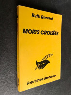 Collection LE MASQUE N° 1815  MORTS CROISES  Ruth RENDELL  Librairie Des Champs Elysées - 1986 - Le Masque