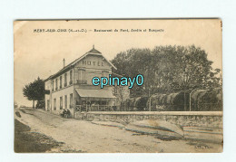 95 - MERY SUR OISE - Restaurant Du Pont - Jardin Et Bosquets - Mery Sur Oise