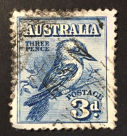 1928 - Australia - Kookaburra - Fourth National Stamp Exhibition - Used - Usados