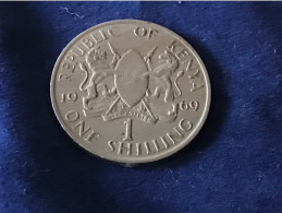 Münze Münzen Umlaufmünze Kenia 1 Shilling 1969 - Kenia