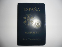 Set De 6 Monnaies Espagne 1980 émis Pour La Coupe Du Monde De Football En 1982 - Sets Sin Usar &  Sets De Prueba