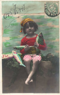 FÊTES - VOEUX - 1er Avril -(5)  -Poisson- Enfant - 1er Avril - Poisson D'avril