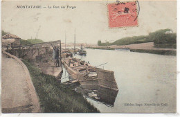 60 MONTATAIRE  Le Port De Forges (carte Colorisée) - Montataire