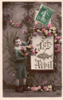 FÊTES - VOEUX - 1er Avril -(5)  -Poisson- Enfant - 1er Avril - Poisson D'avril