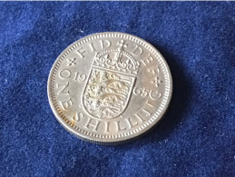 Münze Münzen Umlaufmünze Großbritannien 1 Shilling 1965 Englisches Wappen - I. 1 Shilling