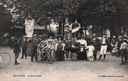 Sucy-en-Brie (Seine-et-Oise 94) La Fête Des Fleurs - Edition M. Leroux, Nouveautés - Carte De 1909 - Sucy En Brie