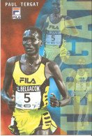 ATHLETISME - COURSE A PIED - PUB FILA - PHOTO DU KEYNIAN PAUL TERGAT 5 FOIS CHAMPION DU MONDE DE CROSS COUNTRY - Athlétisme