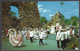 (PAN) CP FF-597- A Folklore Presentation With Native Music And Typical Dance In Old Panama - Panama