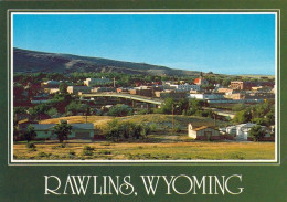 1 AK USA / Wyoming * Blick Auf Die Stadt Rawlins - Luftbildaufnahme * - Andere & Zonder Classificatie