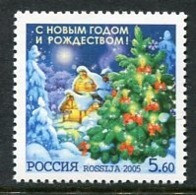 RUSSIA 2005 Christmas And New Year  MNH / **.  Michel 1294 - Nuevos