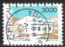 Portugal – 1988 Popular Architecture 30.00 Used Stamp - Oblitérés